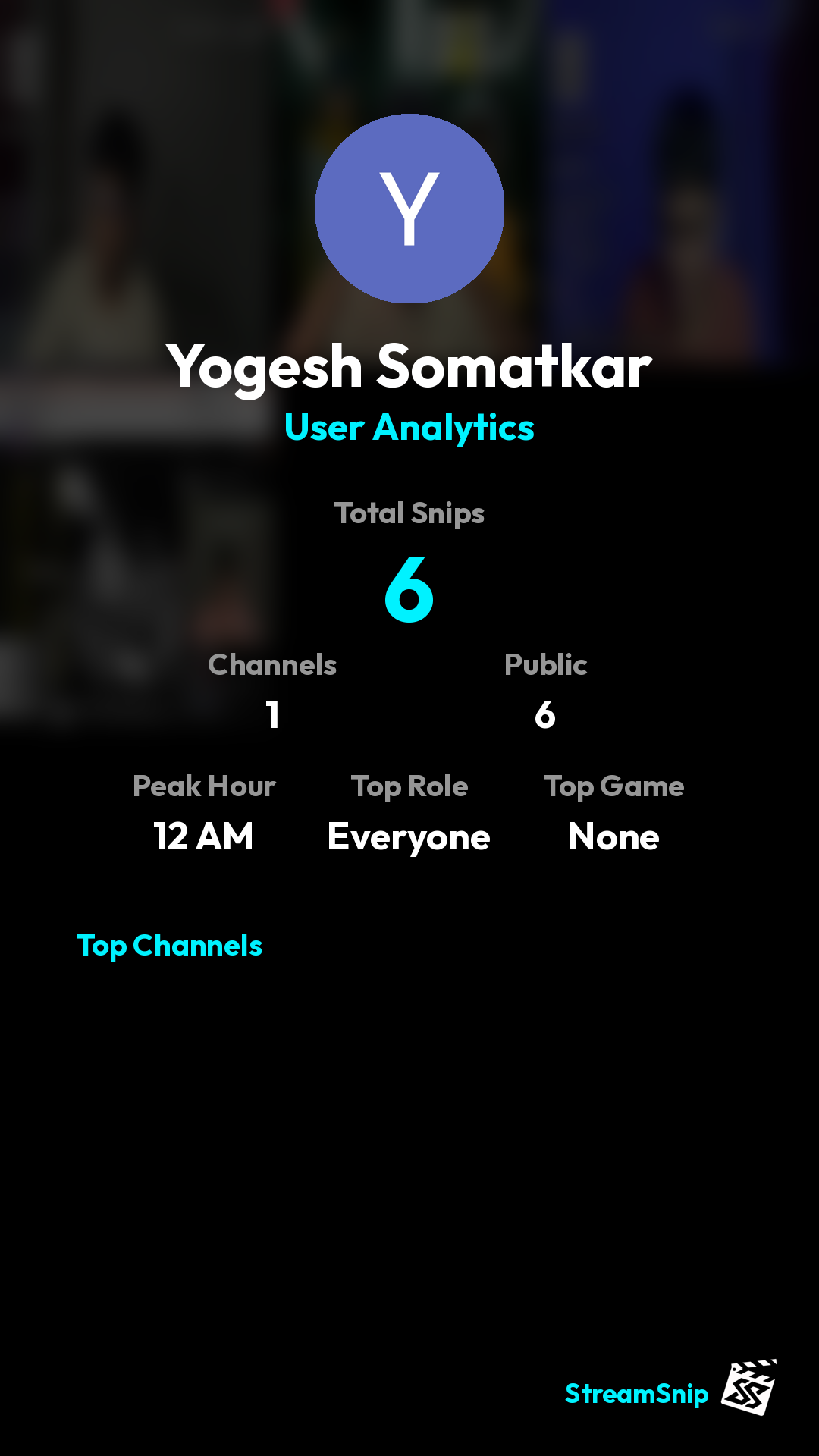 Stats Share Card