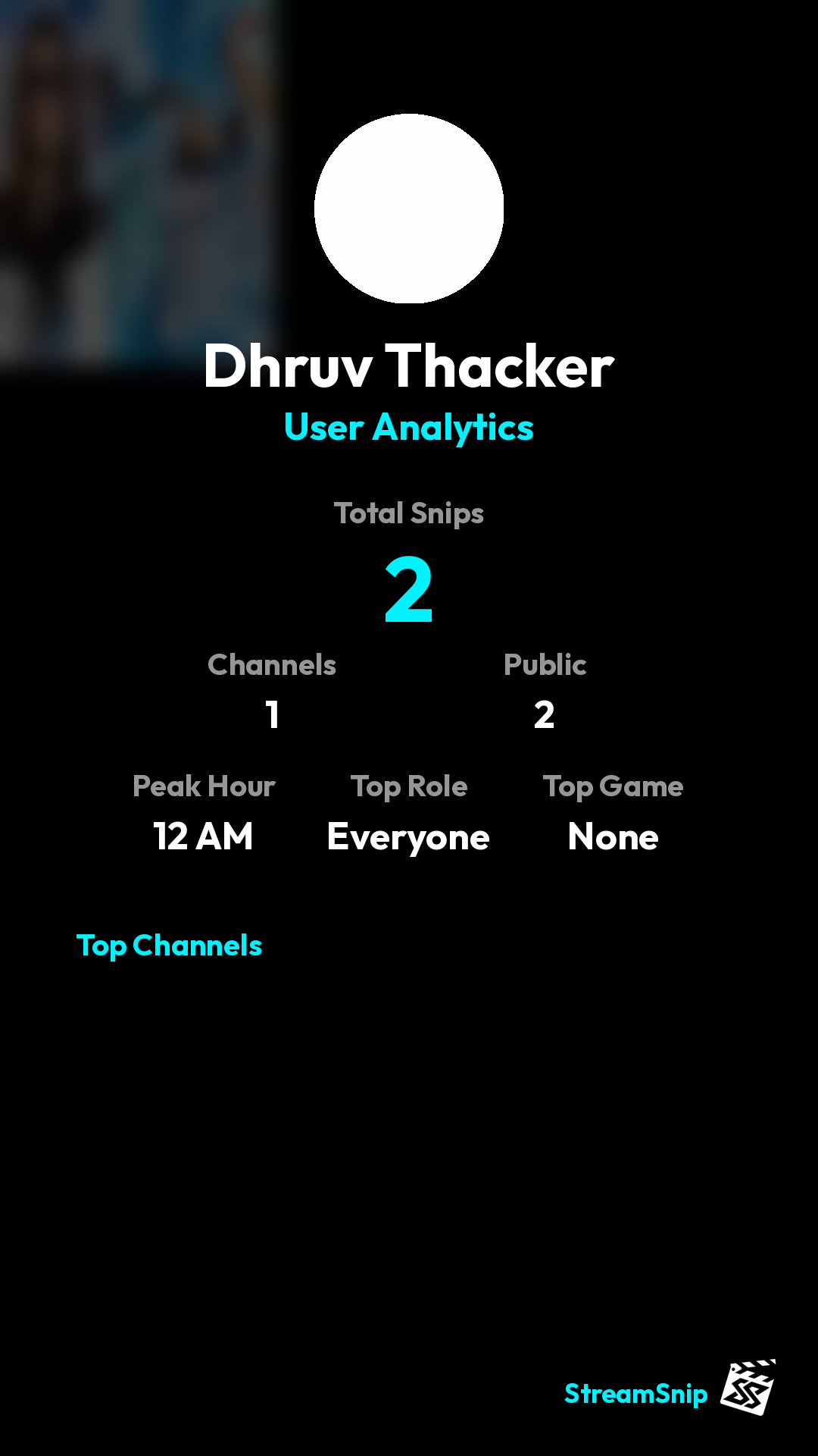 Stats Share Card
