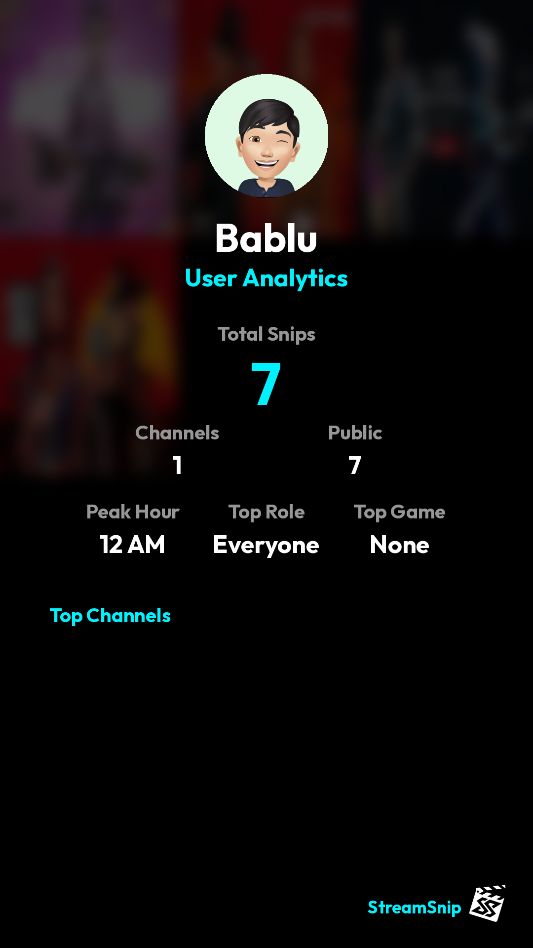 Stats Share Card