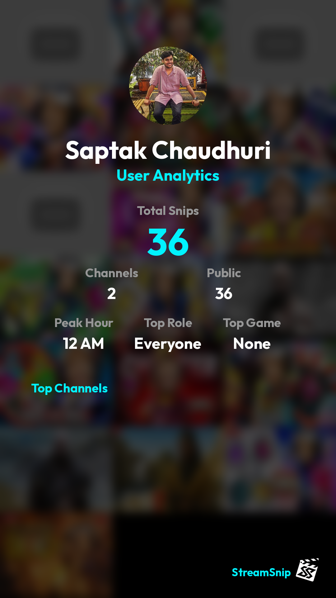 Stats Share Card