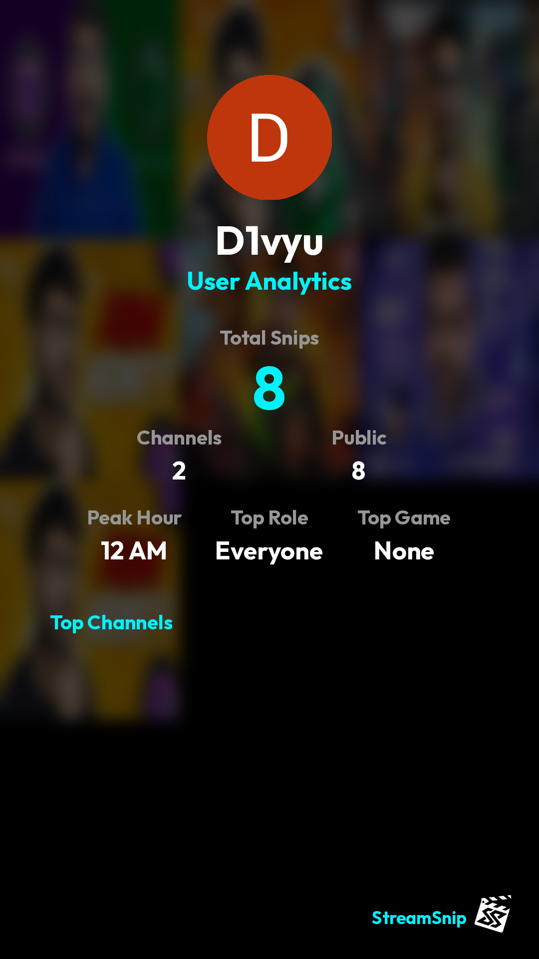 Stats Share Card