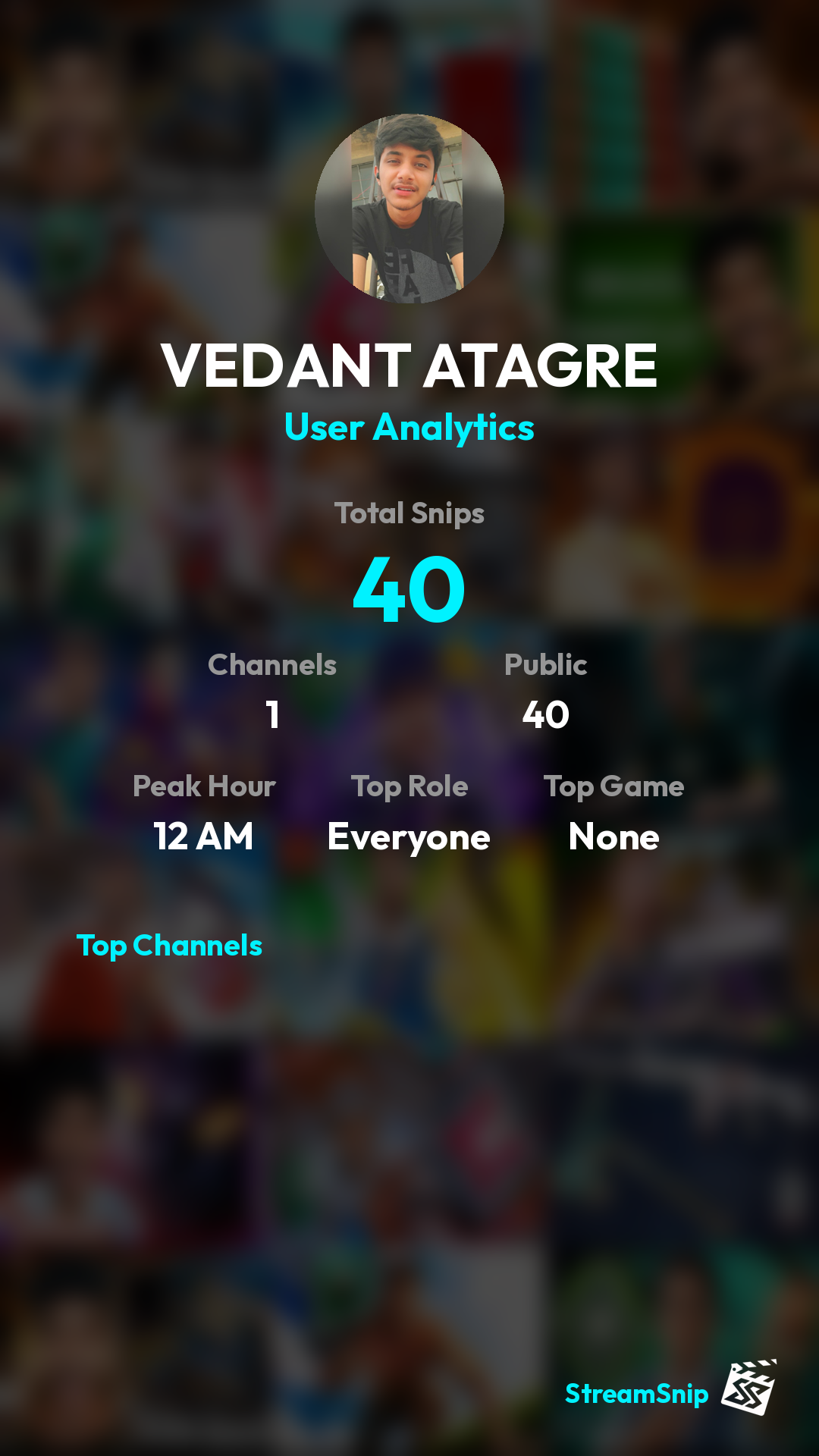 Stats Share Card