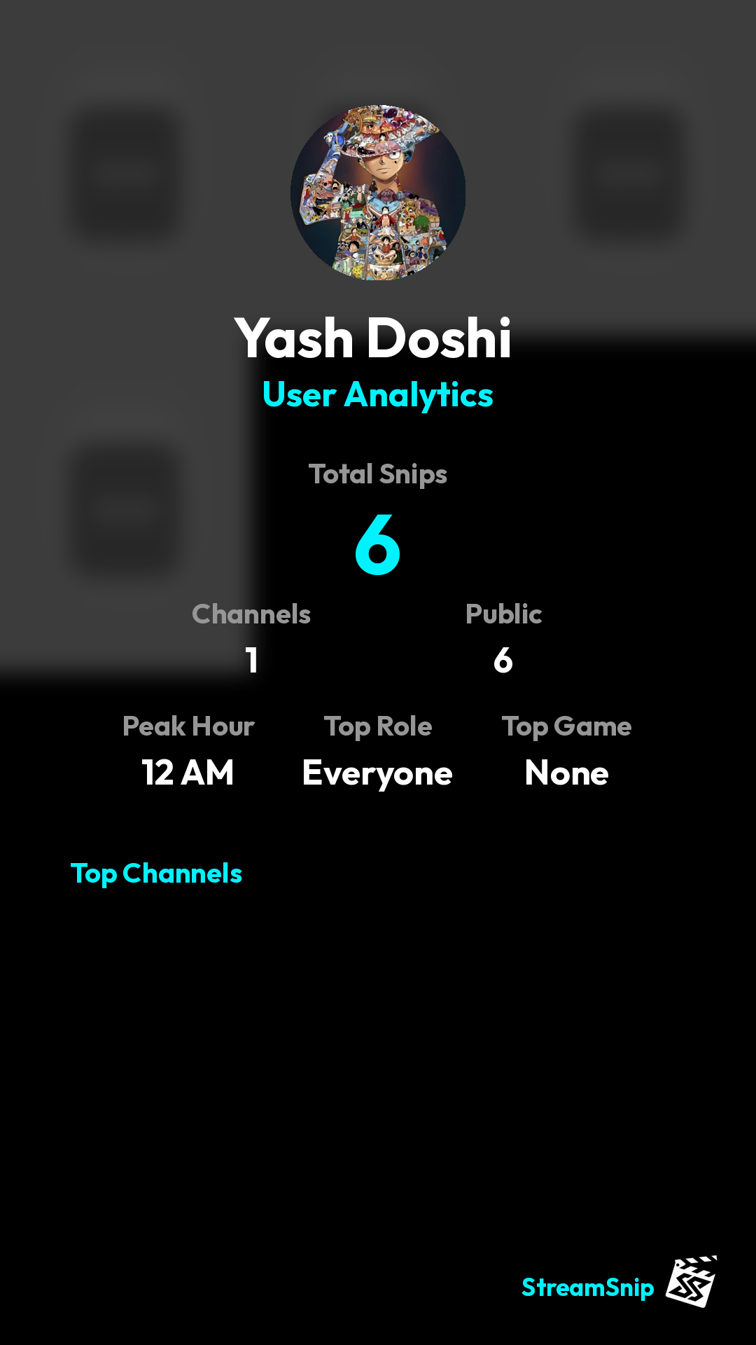 Stats Share Card