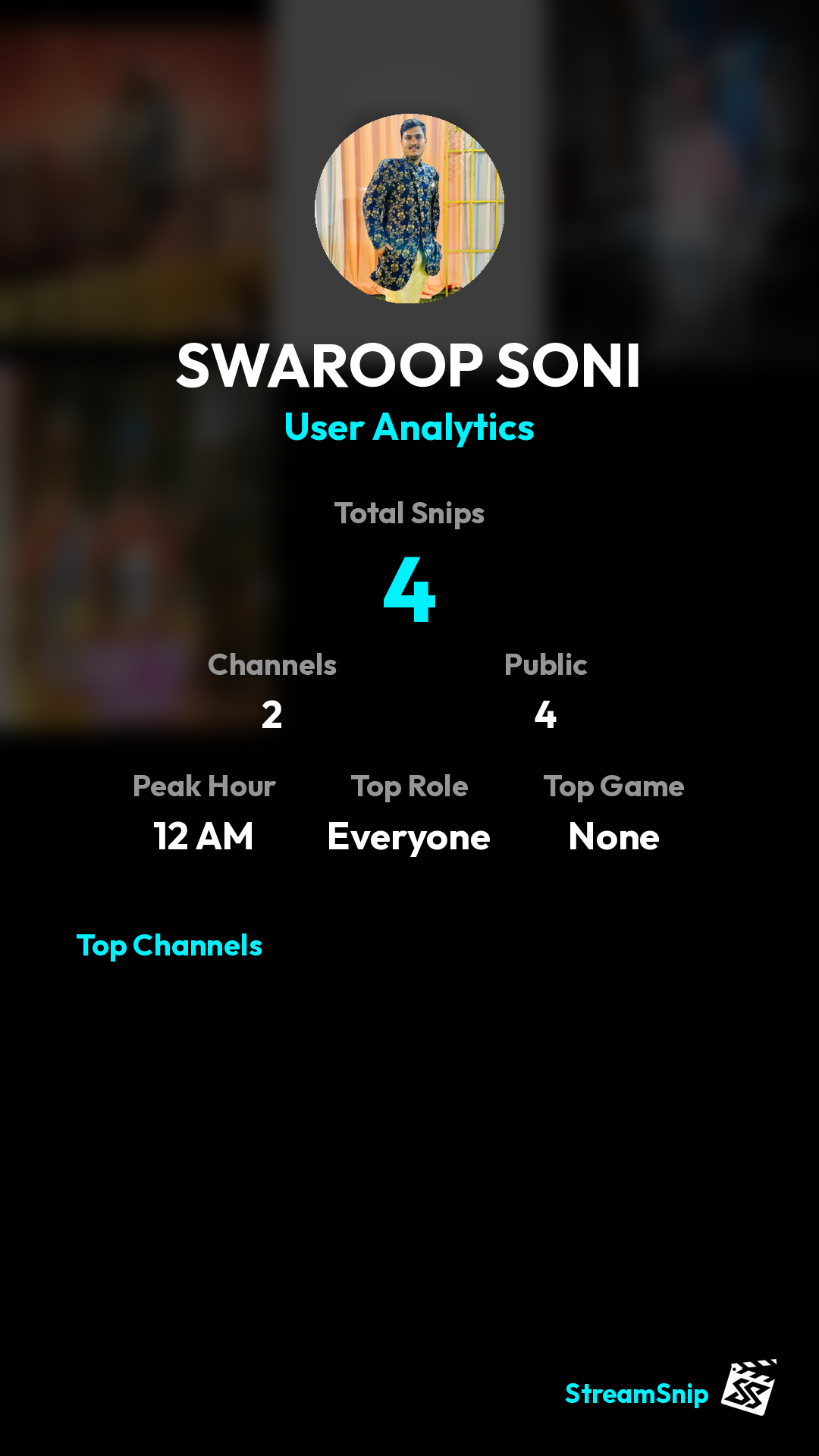 Stats Share Card