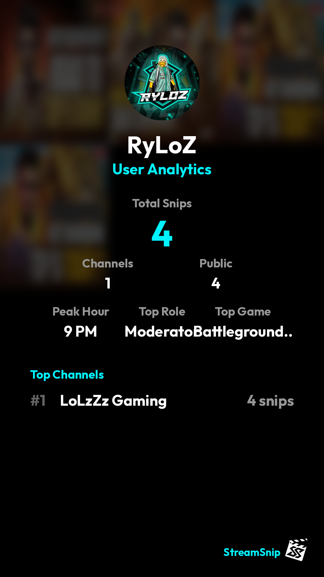 Stats Share Card