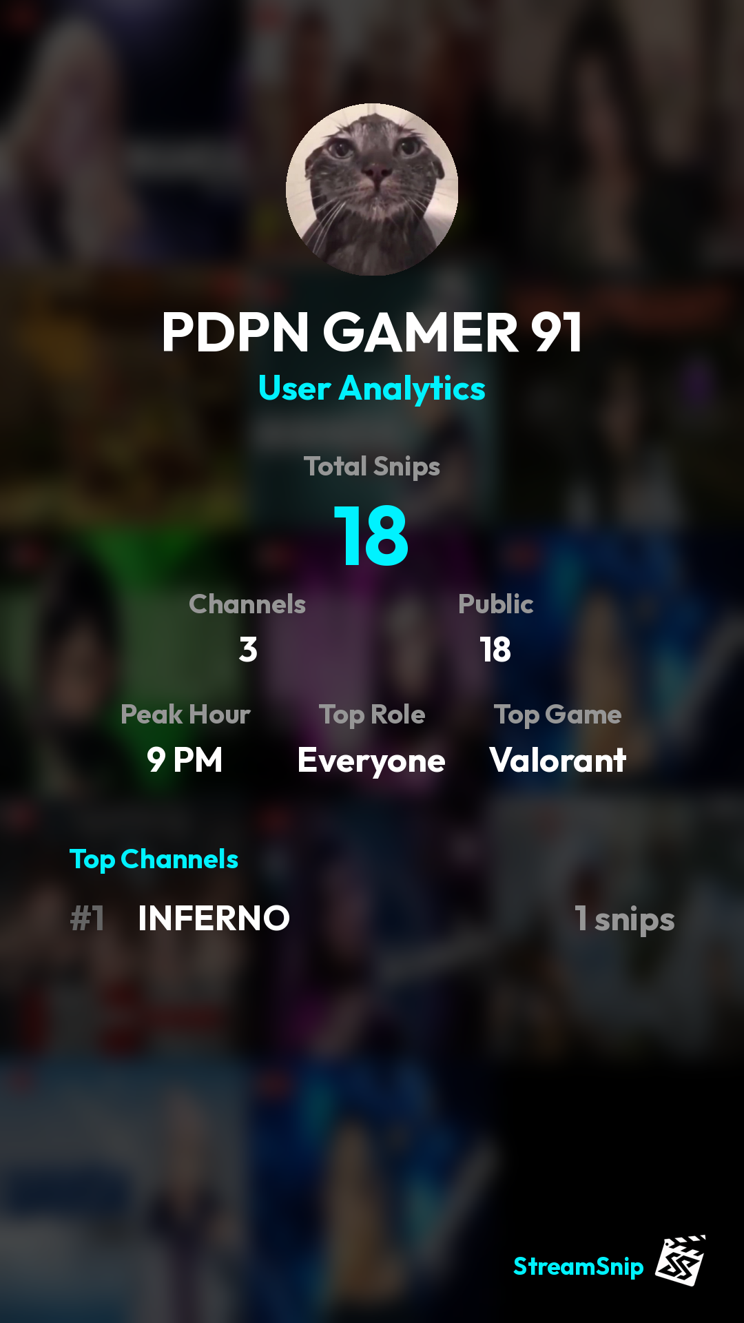 Stats Share Card