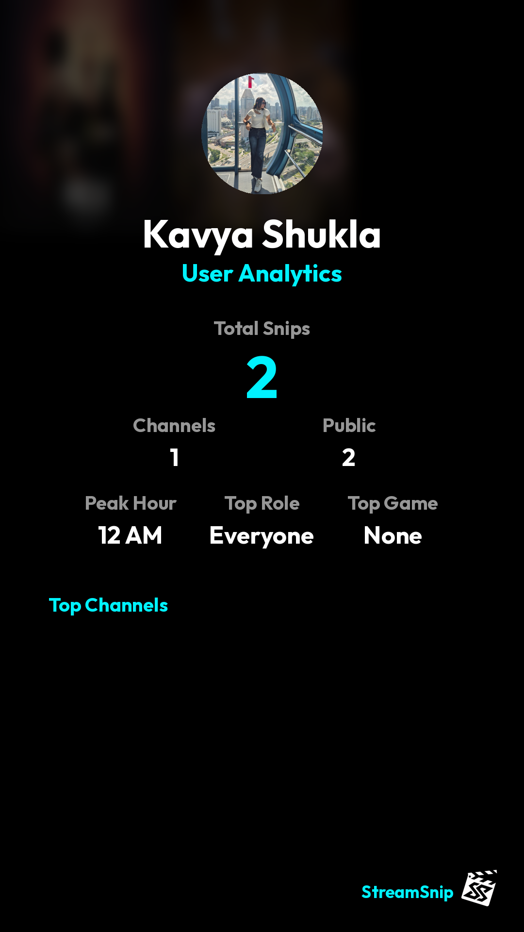 Stats Share Card