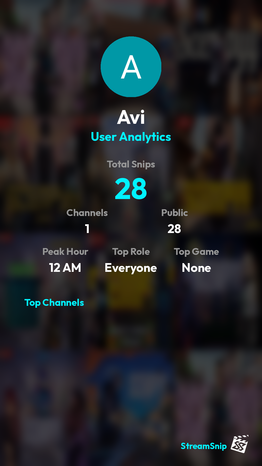 Stats Share Card