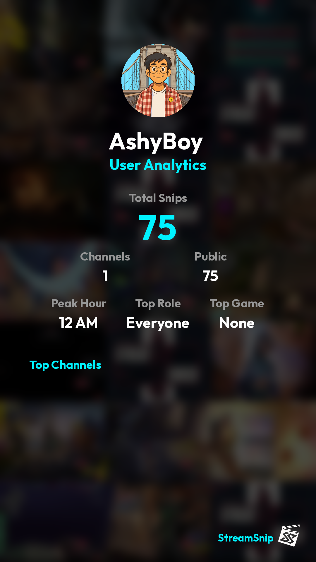 Stats Share Card