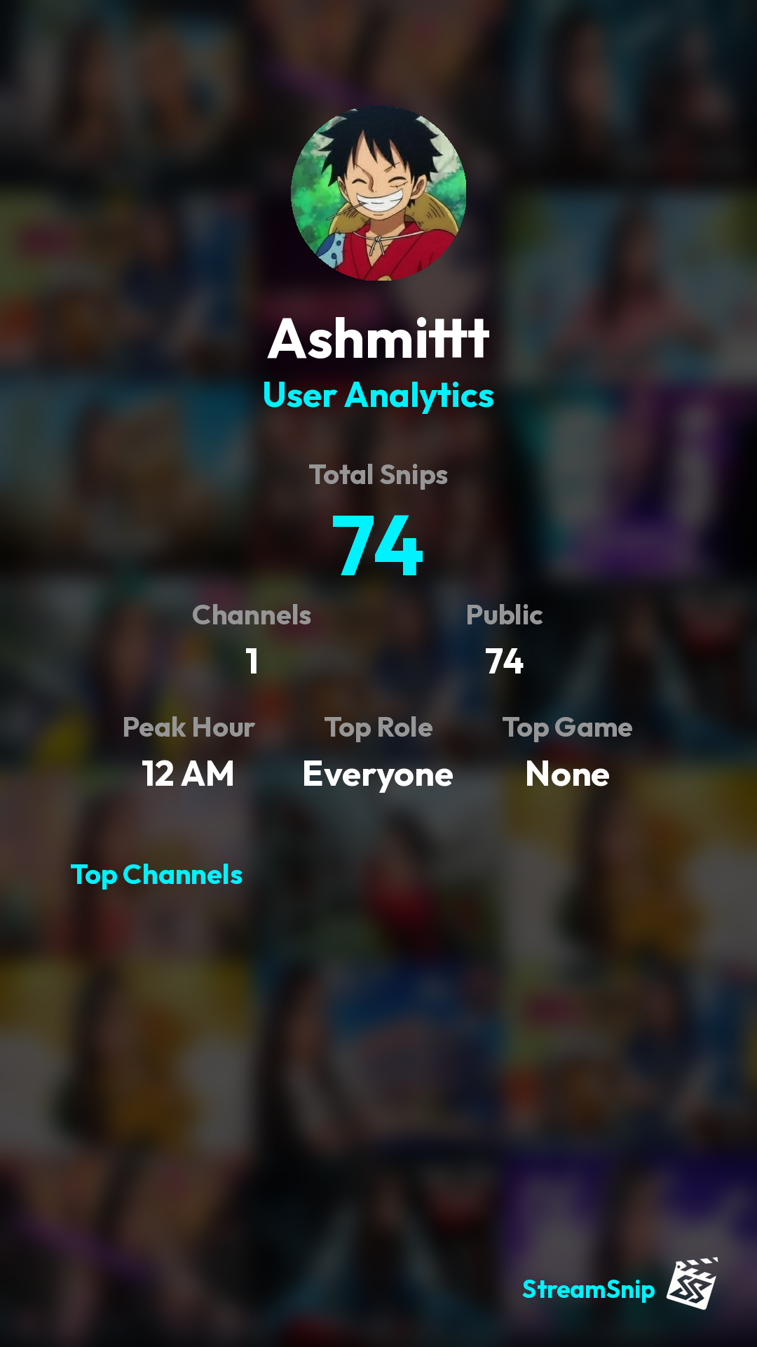 Stats Share Card