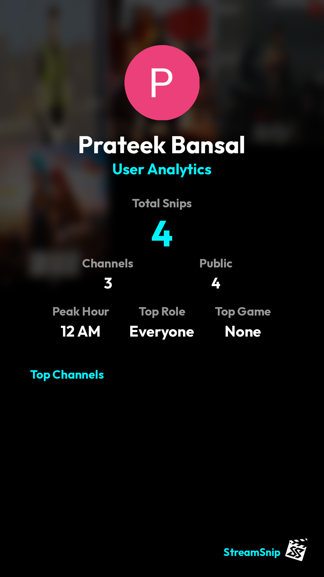 Stats Share Card