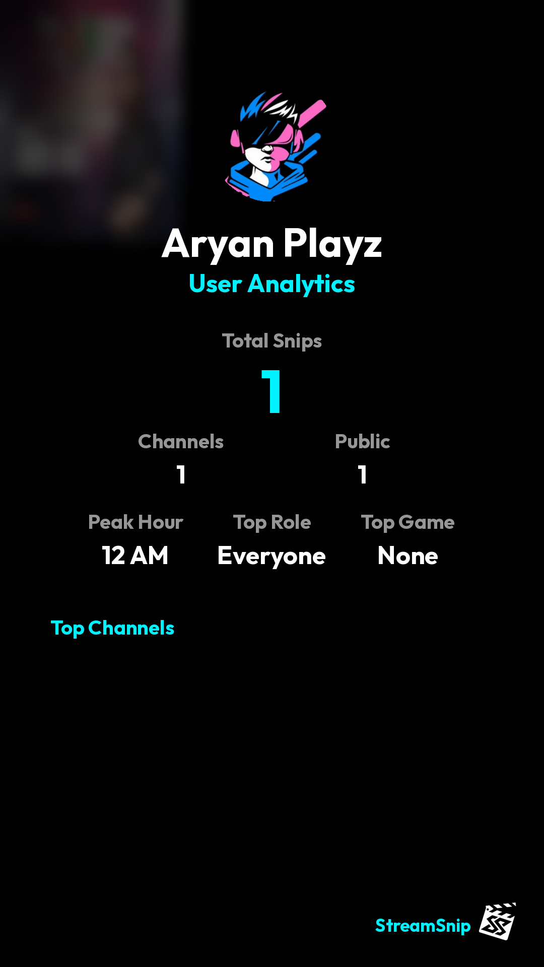 Stats Share Card