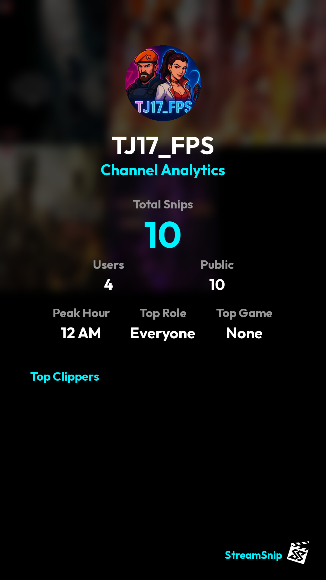 Stats Share Card