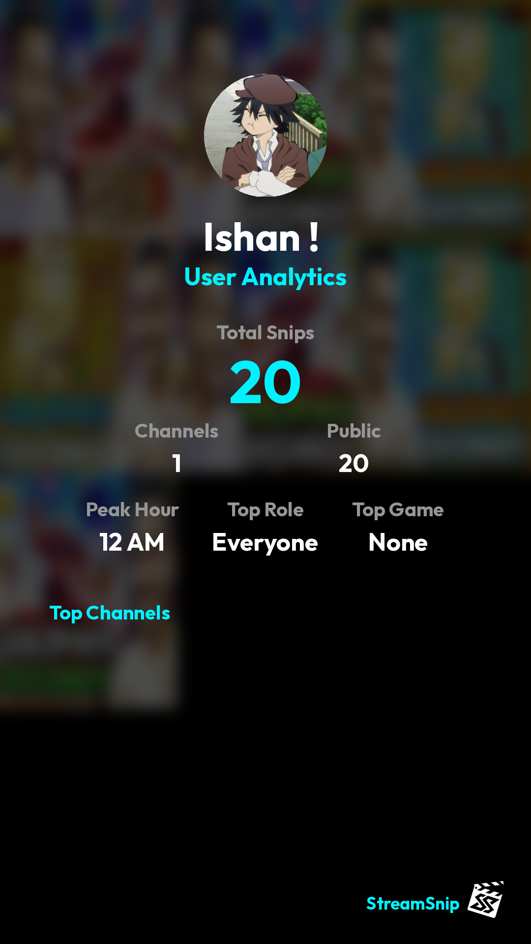 Stats Share Card