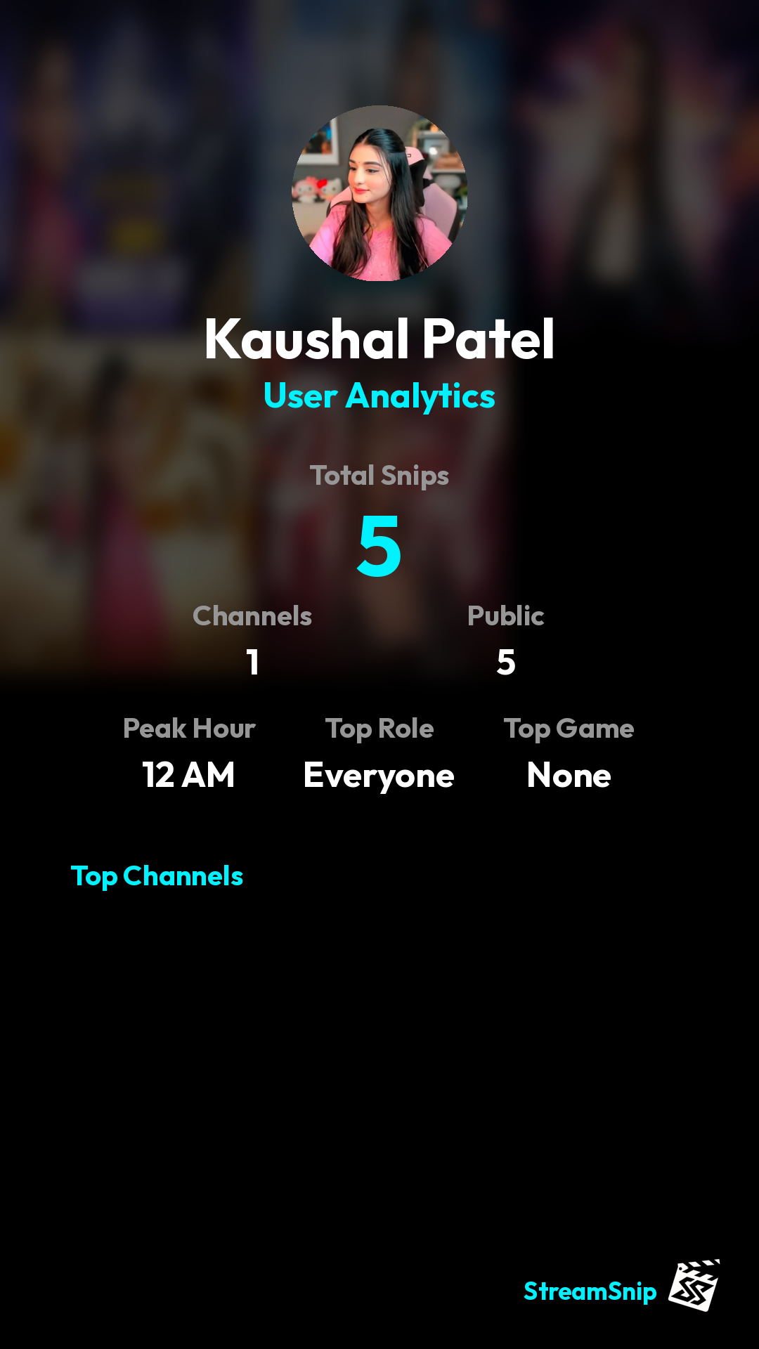 Stats Share Card