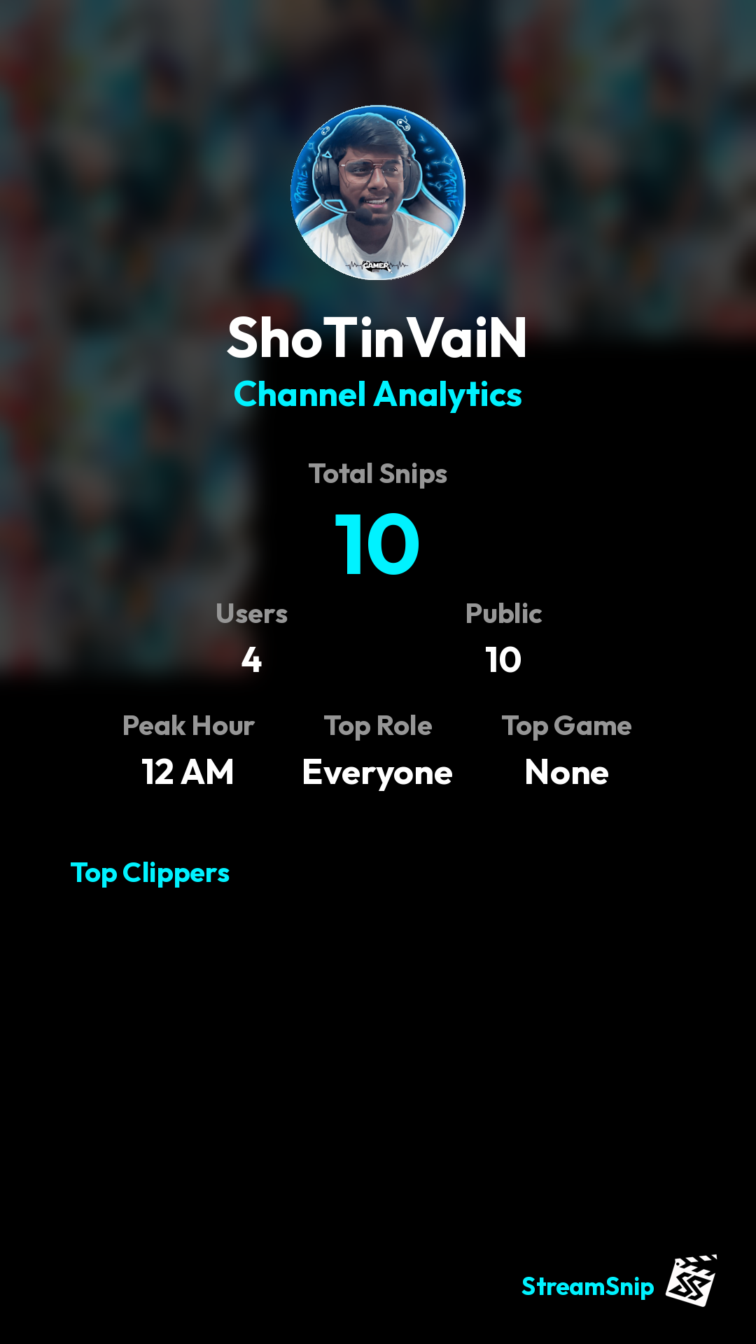 Stats Share Card