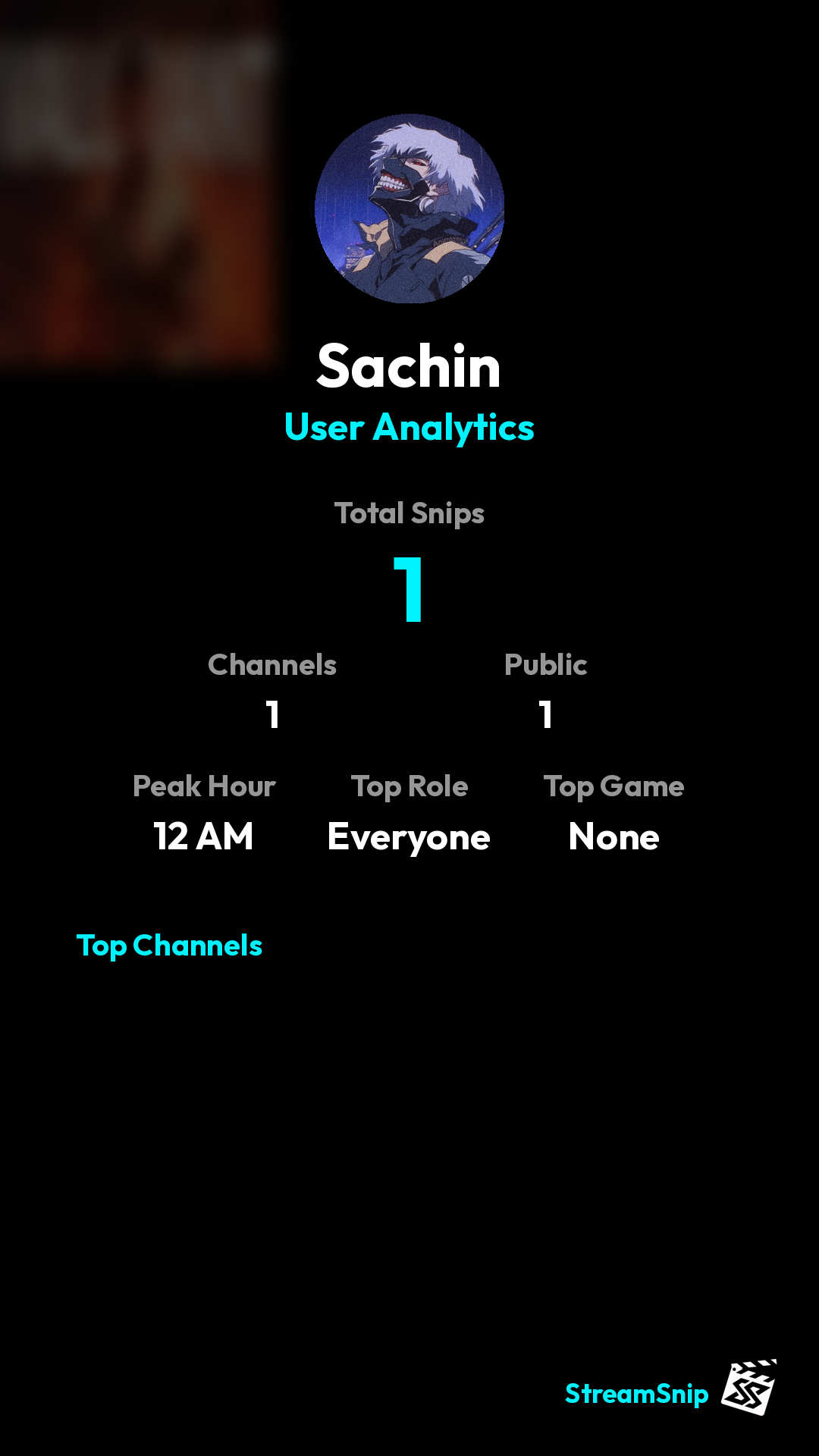 Stats Share Card