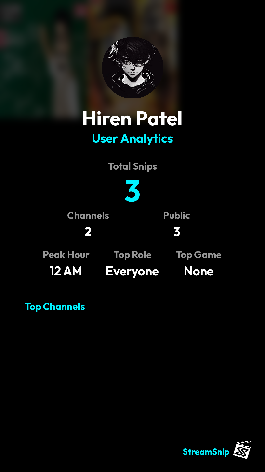 Stats Share Card