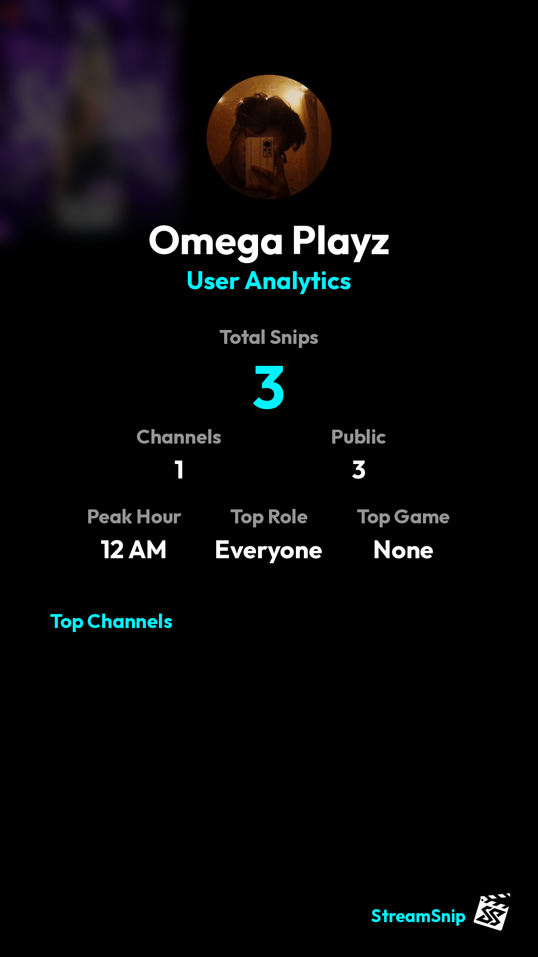 Stats Share Card
