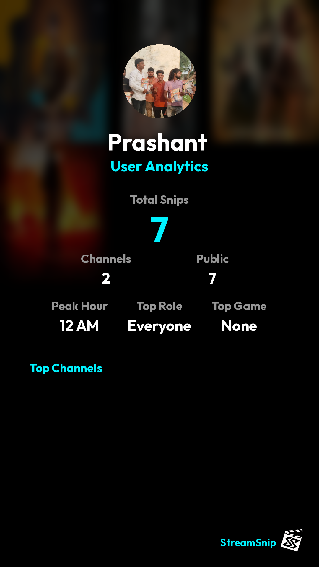 Stats Share Card