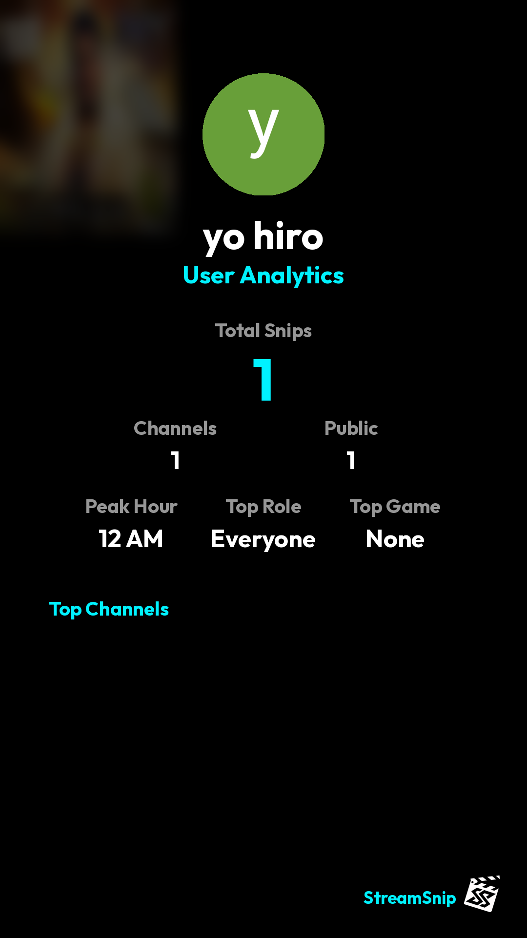 Stats Share Card