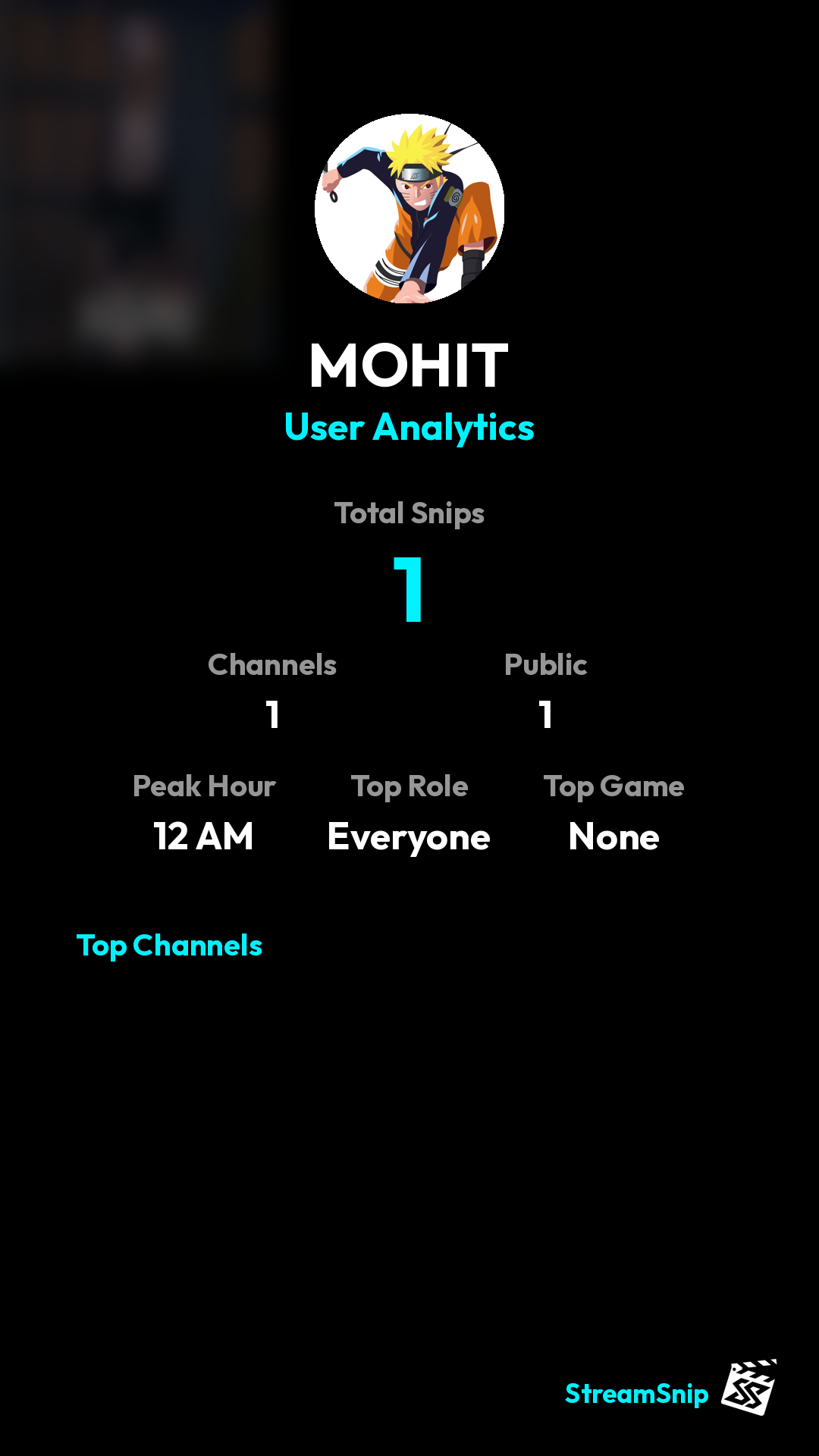 Stats Share Card