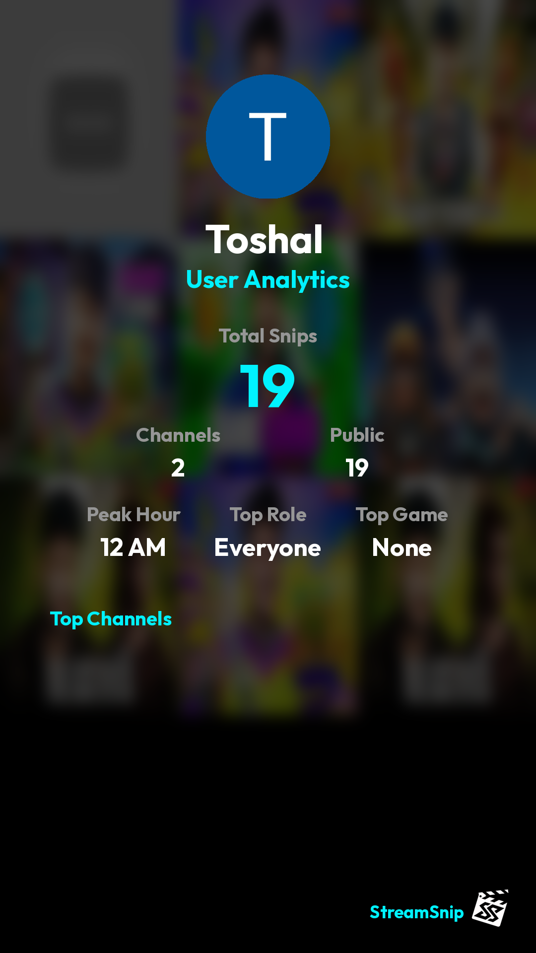 Stats Share Card