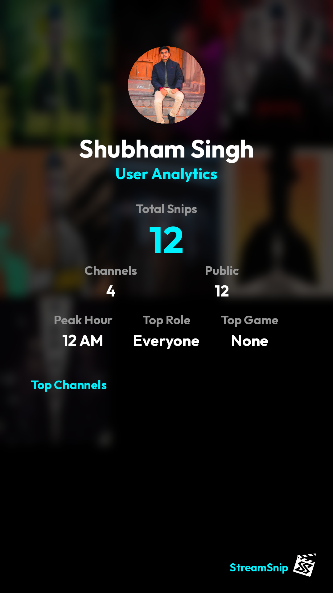 Stats Share Card