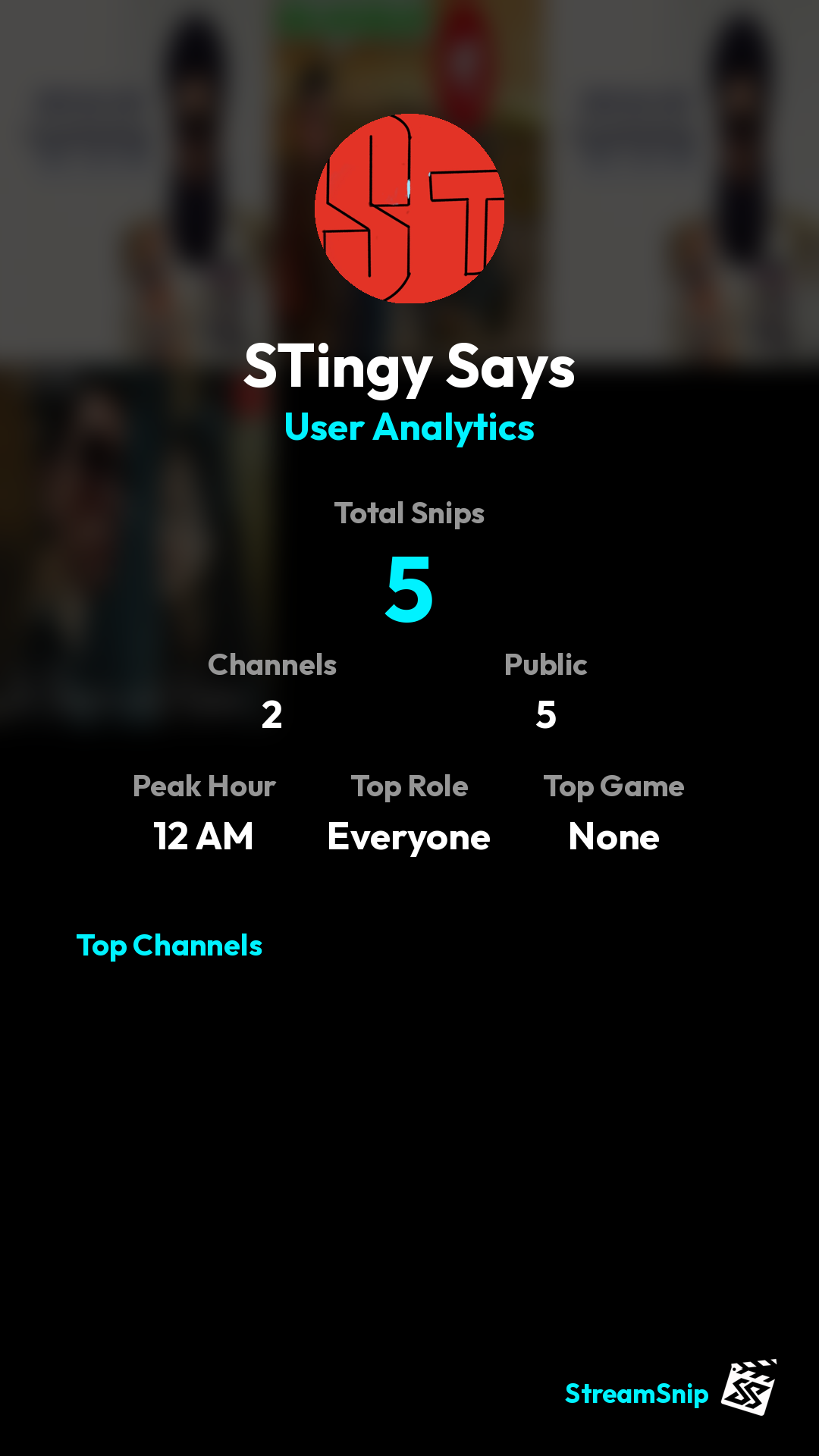 Stats Share Card