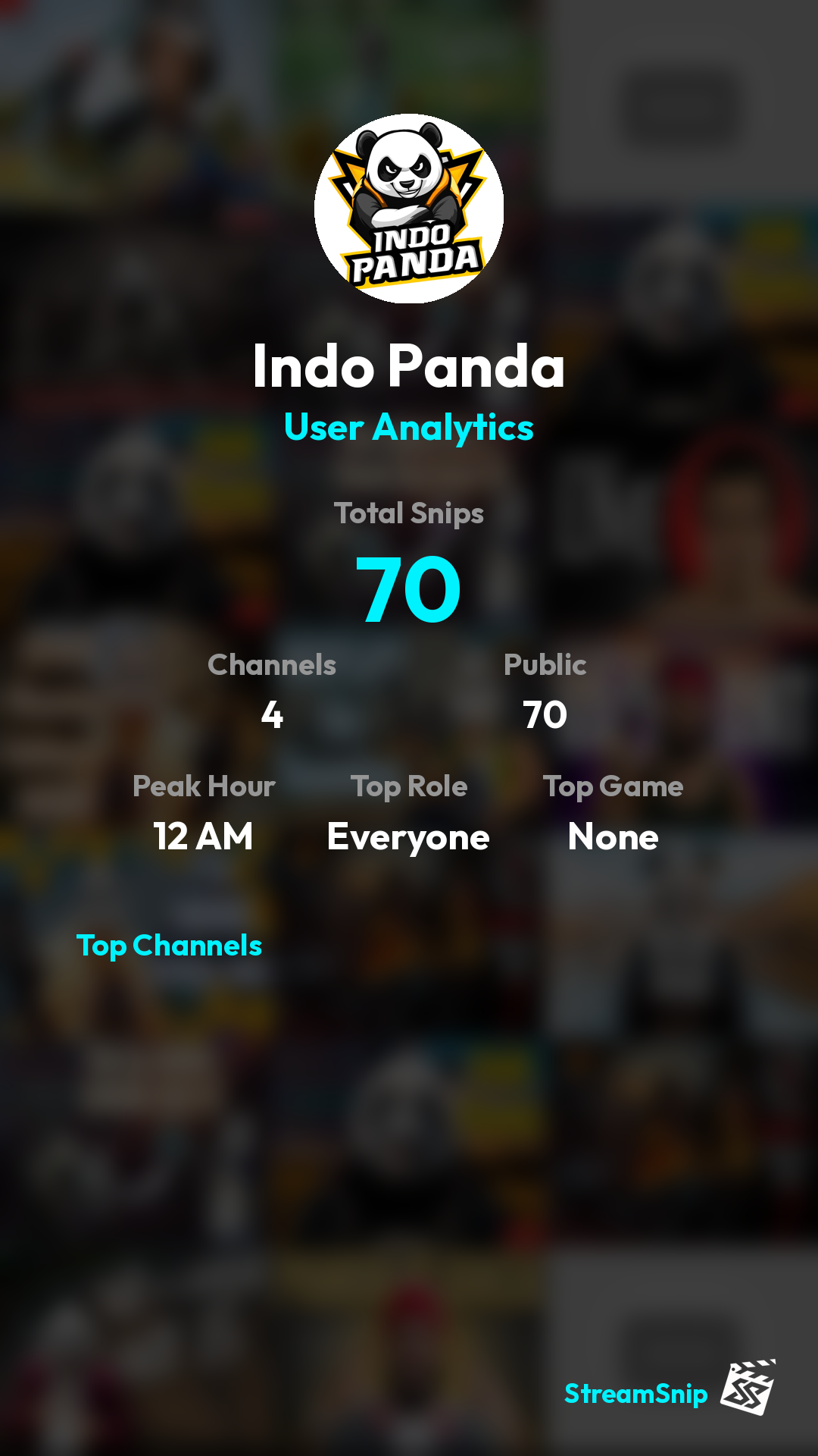 Stats Share Card