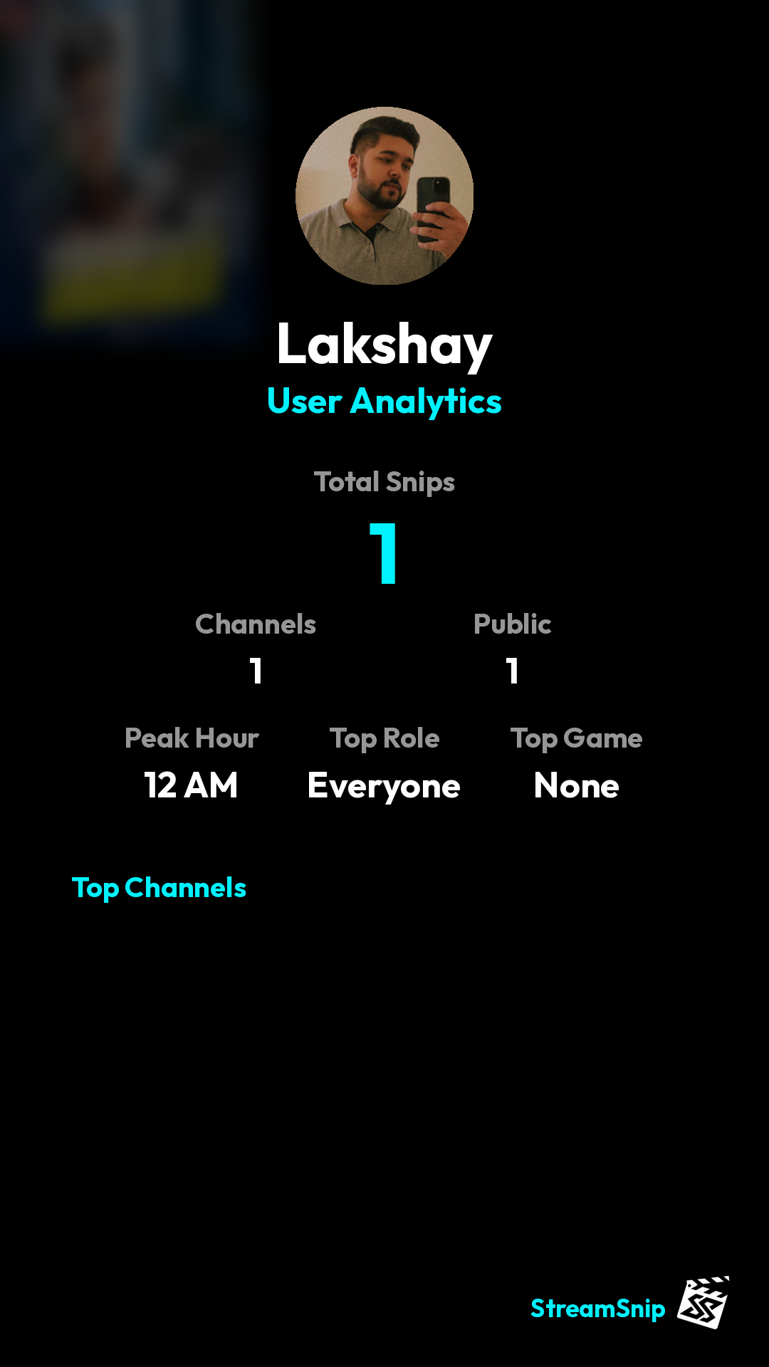 Stats Share Card