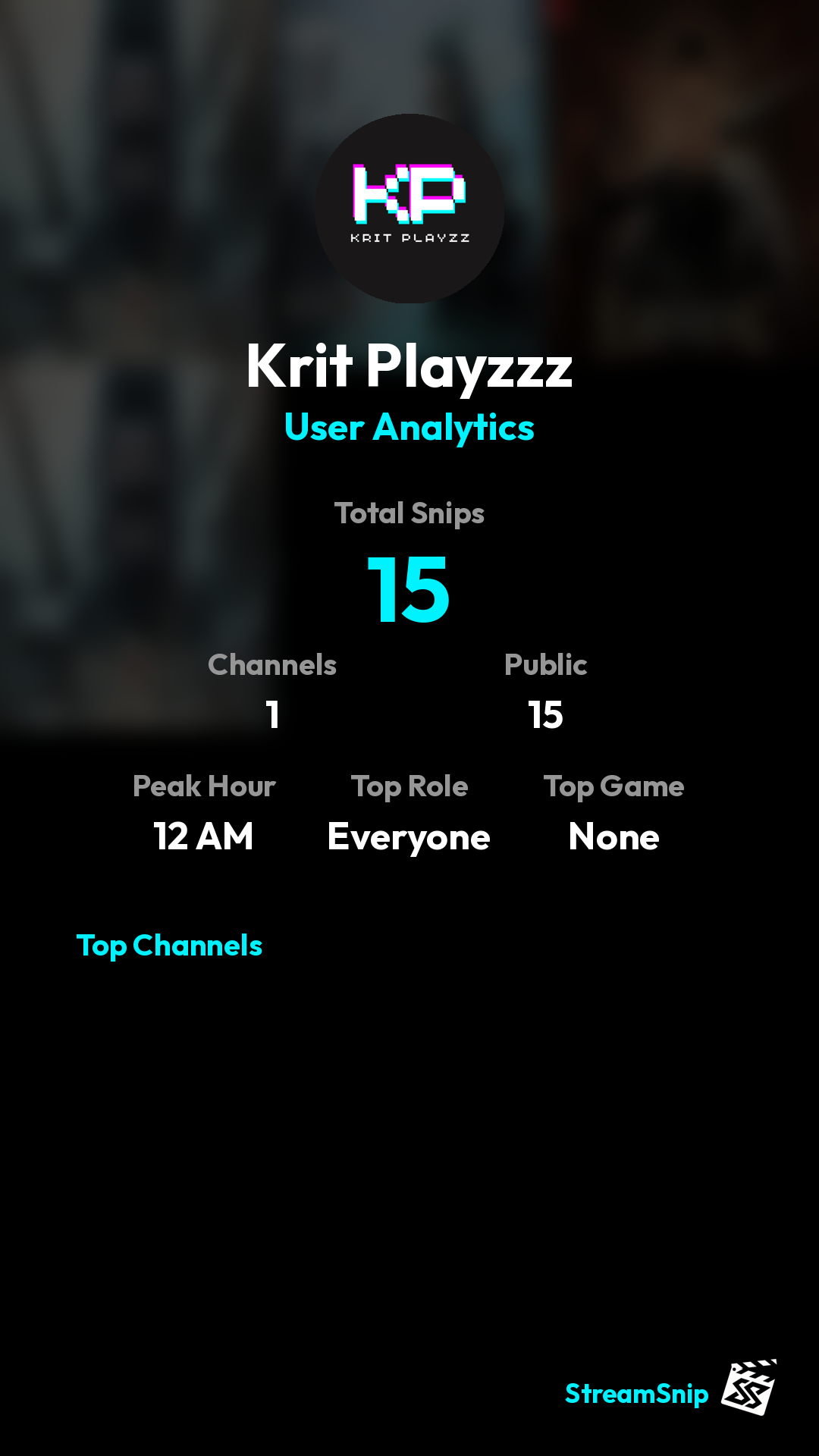 Stats Share Card