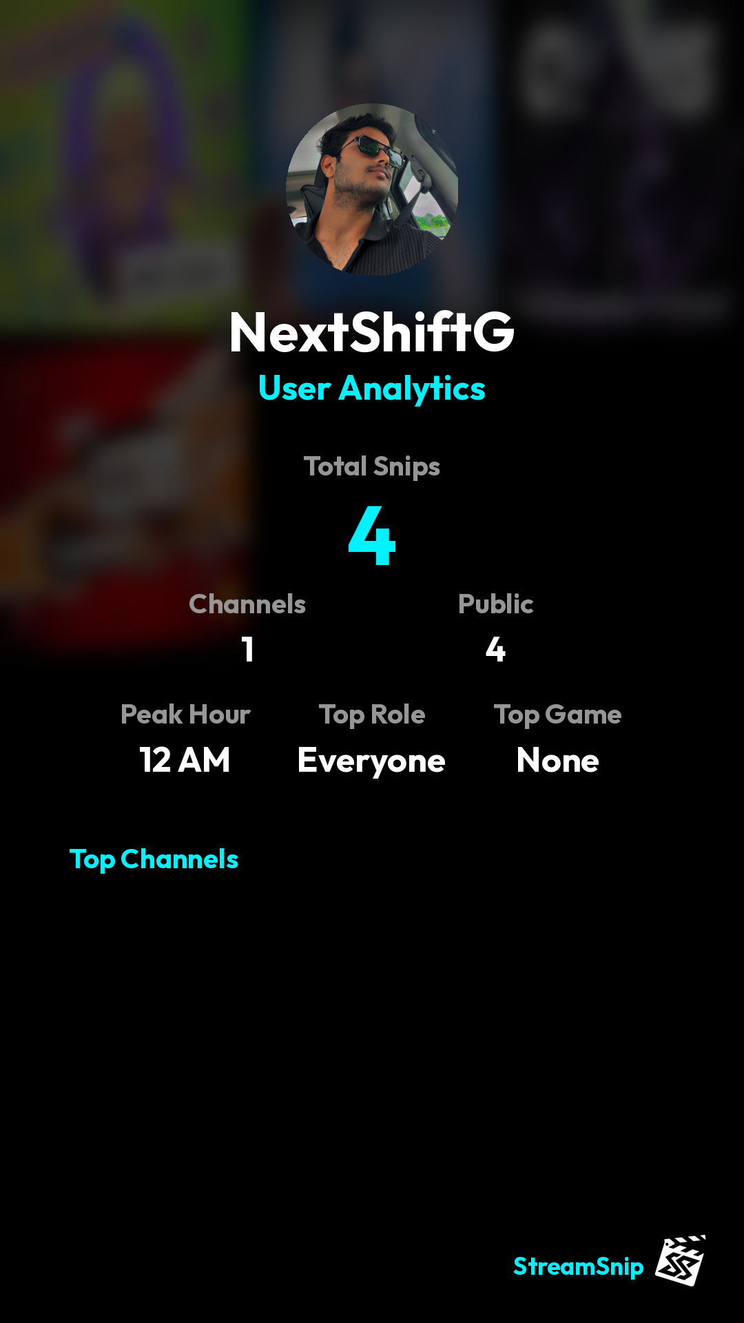Stats Share Card