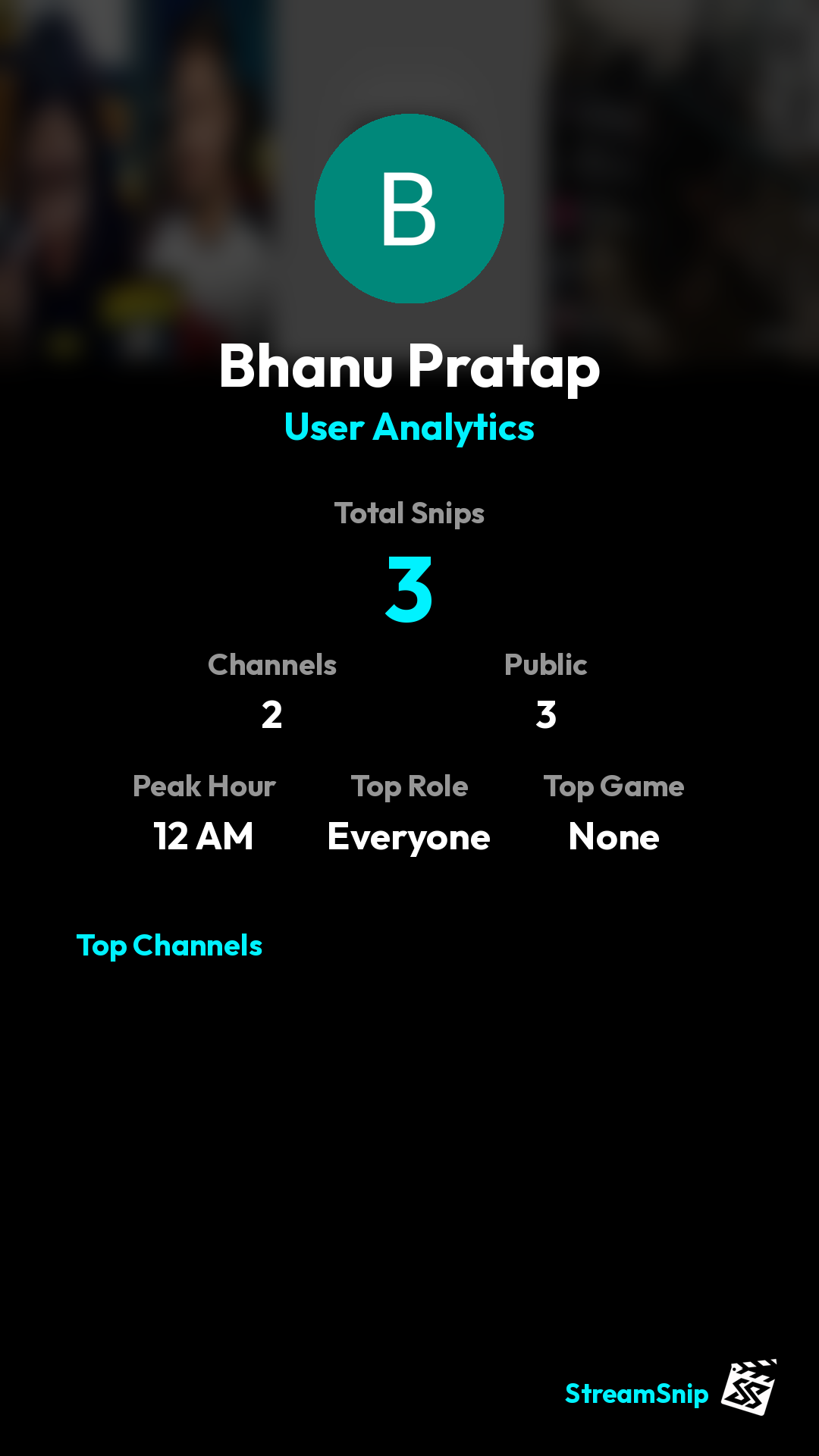 Stats Share Card