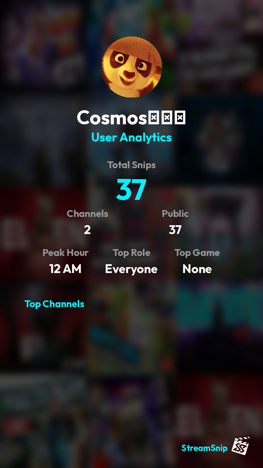 Stats Share Card
