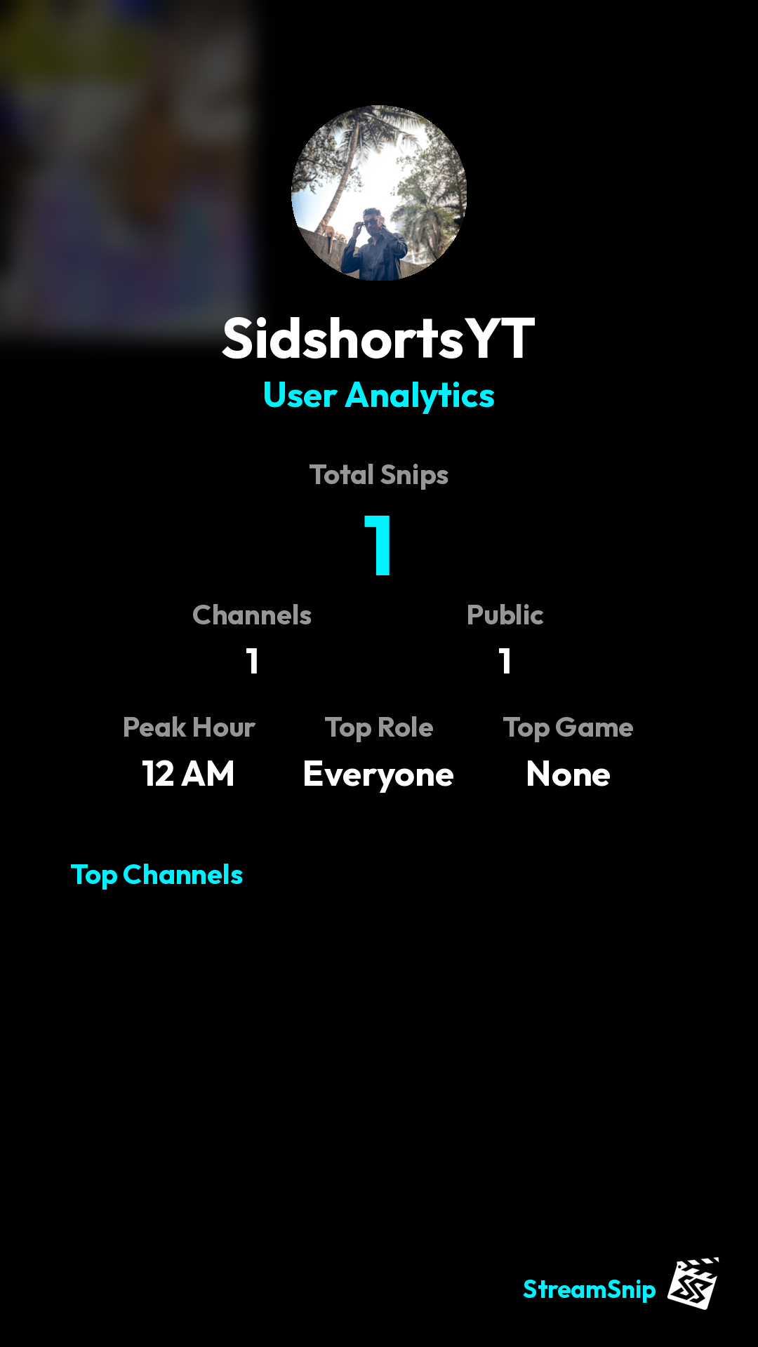 Stats Share Card