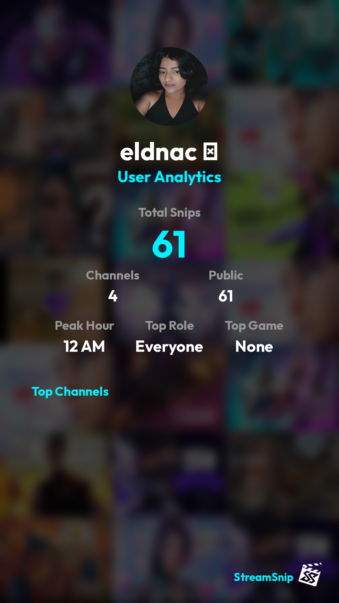 Stats Share Card