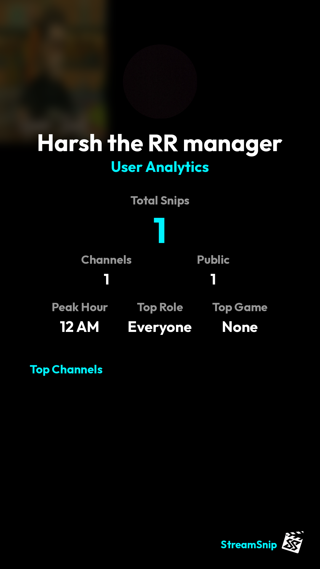 Stats Share Card