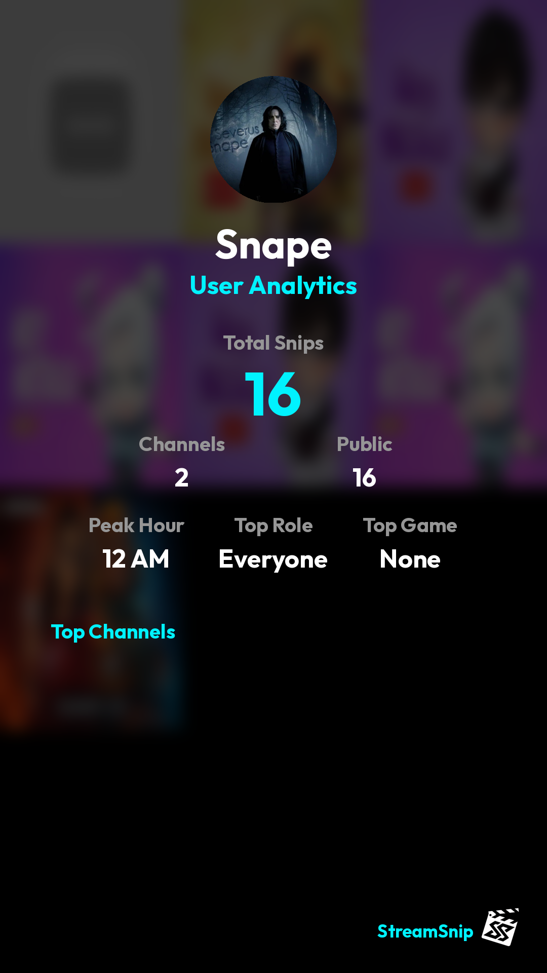 Stats Share Card