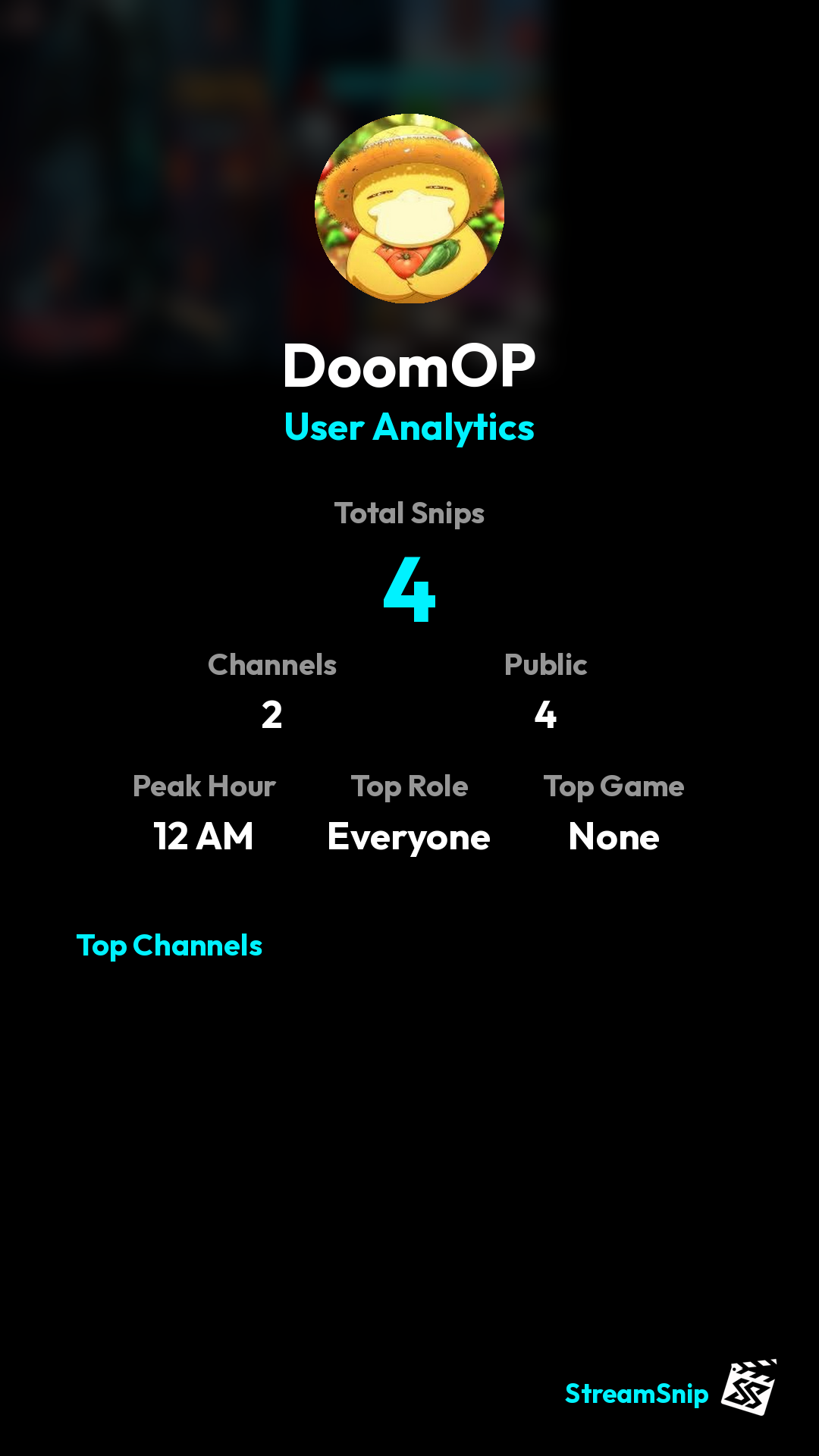 Stats Share Card