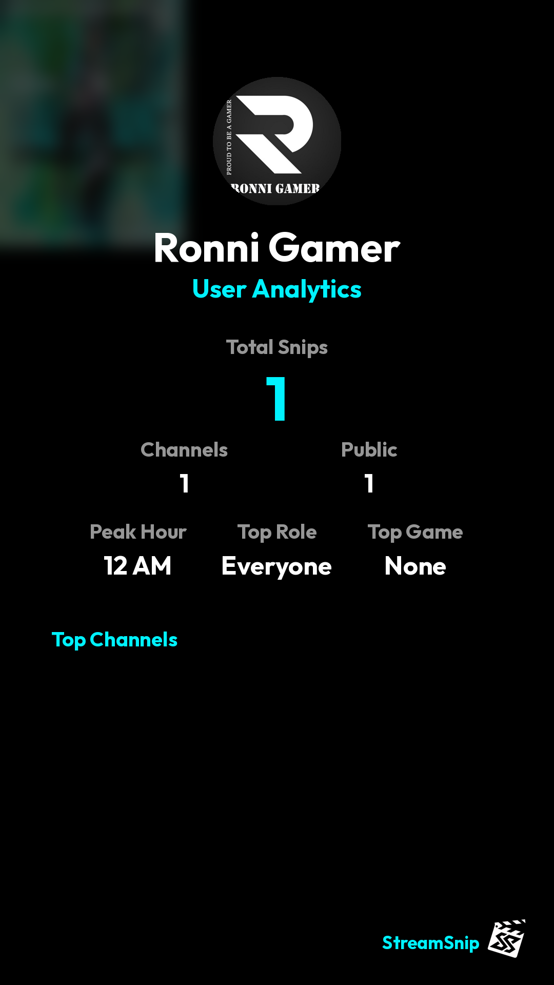 Stats Share Card