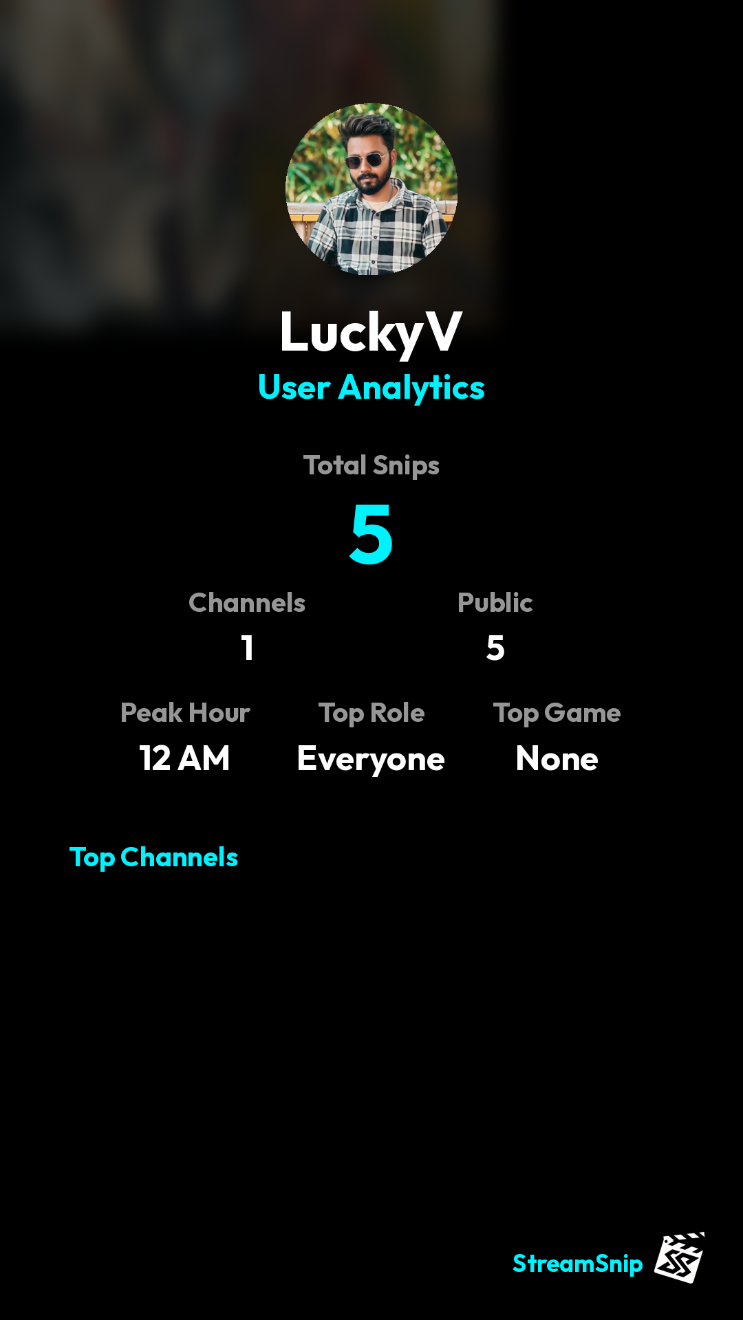 Stats Share Card