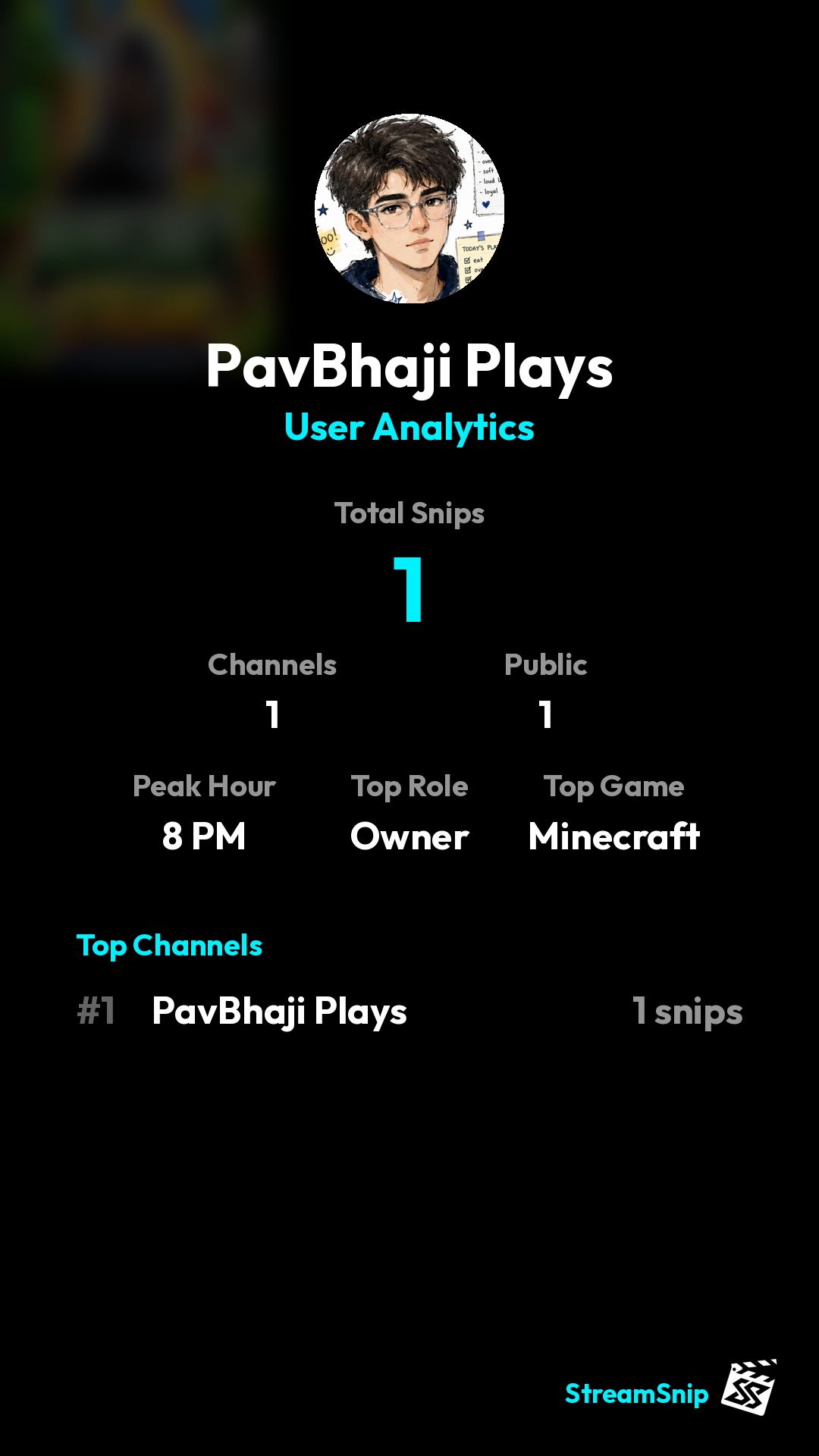 Stats Share Card