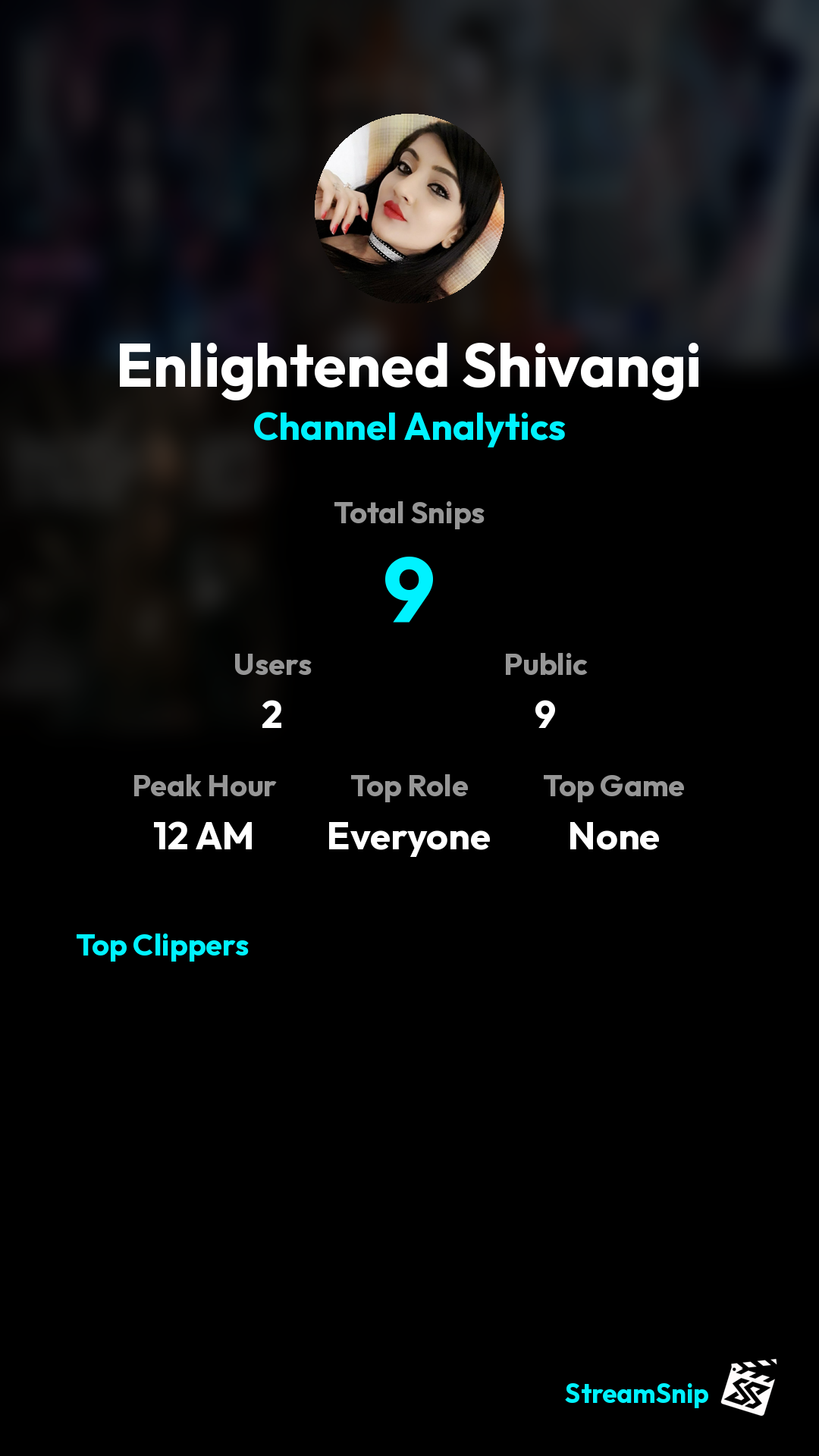 Stats Share Card