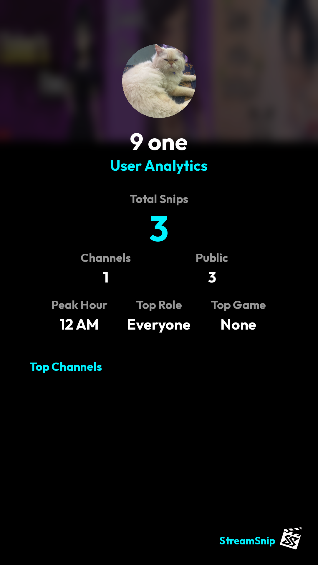 Stats Share Card