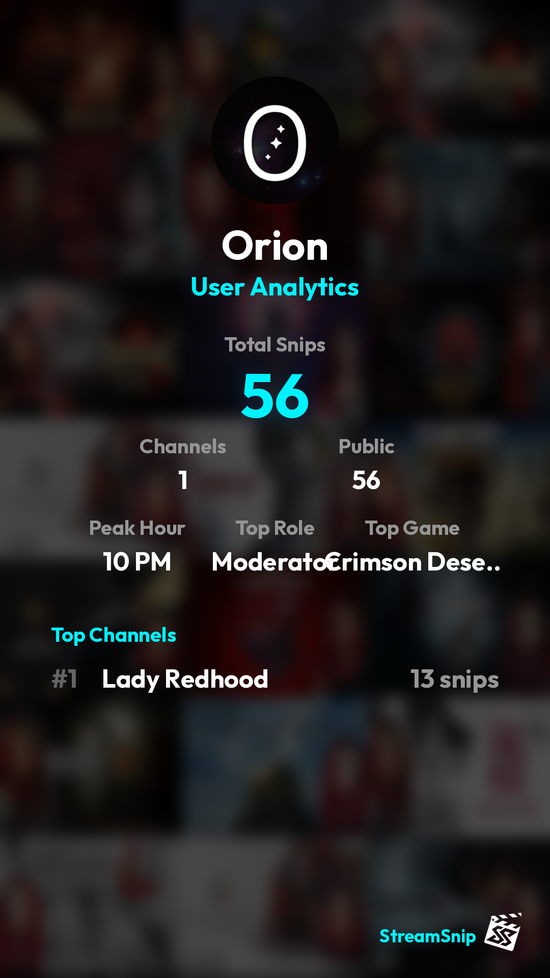 Stats Share Card