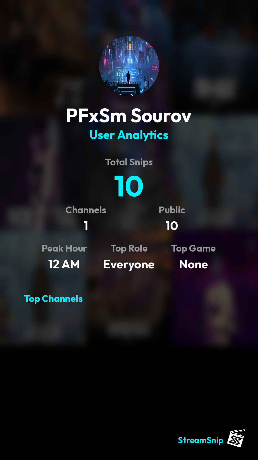 Stats Share Card