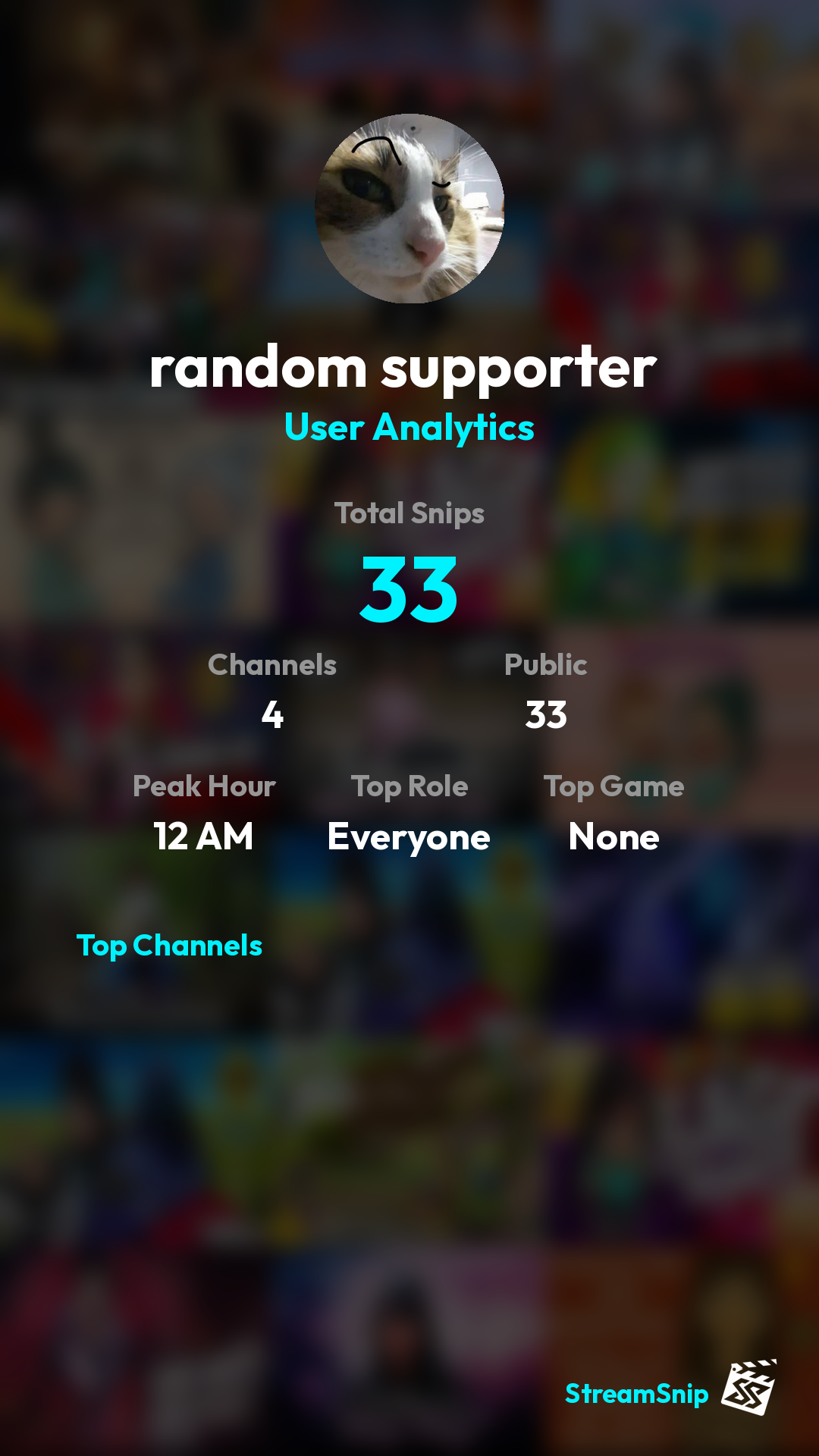 Stats Share Card