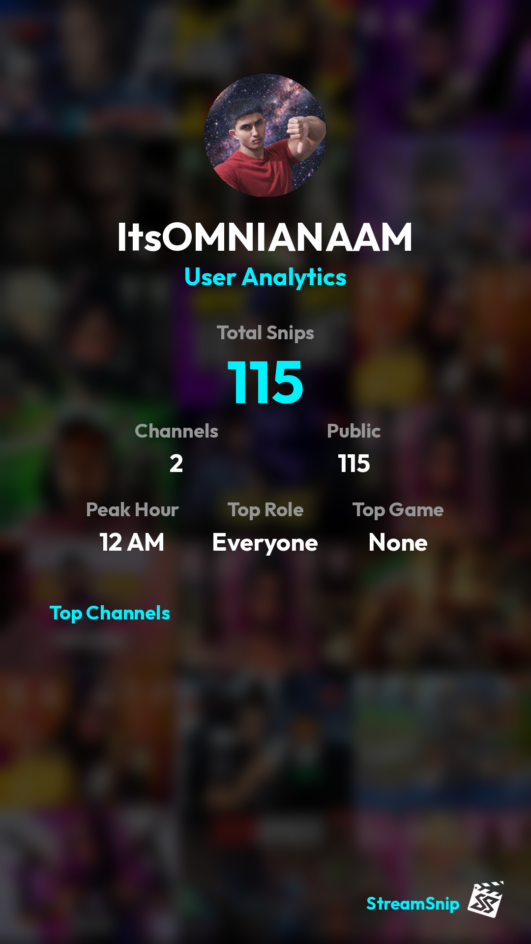 Stats Share Card
