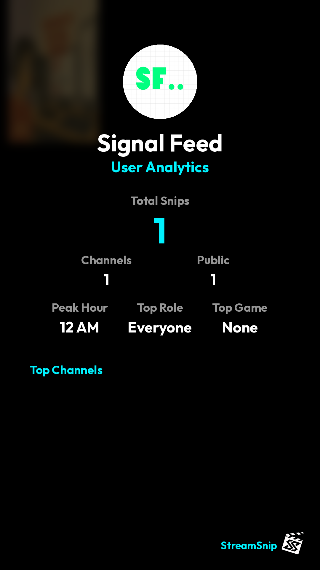Stats Share Card